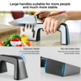 thumbnail image 2 of 4 Stage Kitchen Knives Sharpener Helps Repair,Restore & Polish Straight-Edge Dull Knives & Sharpen Scissors Quickly and Safely,Easy to Use Blade Sharpener, 2 of 8
