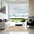 thumbnail image 7 of Ahgly Company Machine Washable Indoor Rectangle Traditional Brown Area Rugs, 7' x 9', 7 of 7