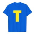 thumbnail image 4 of TZEWGL Cute Shirt For Kid Letter Printed Short Sleeve Print Crewneck Top For Newborns size 7-8T, 4 of 4