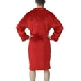 thumbnail image 2 of Men's The Northwest Group Red Kansas City Chiefs Bathrobe, 2 of 3