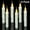 B, variant on Vikakiooze 6PCS Battery Operated Flameless LED Taper Candles Lights Fake Candles