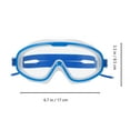 thumbnail image 2 of 1 pieza de gafas de natación antivaho con marco grande, impermeables, de silicona, para adultos., 2 of 6