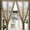 Ivory1, variant on Macrame Curtain 41" W x 75" L 1 Panel Ivory1 Room Divider Window Wall Decor