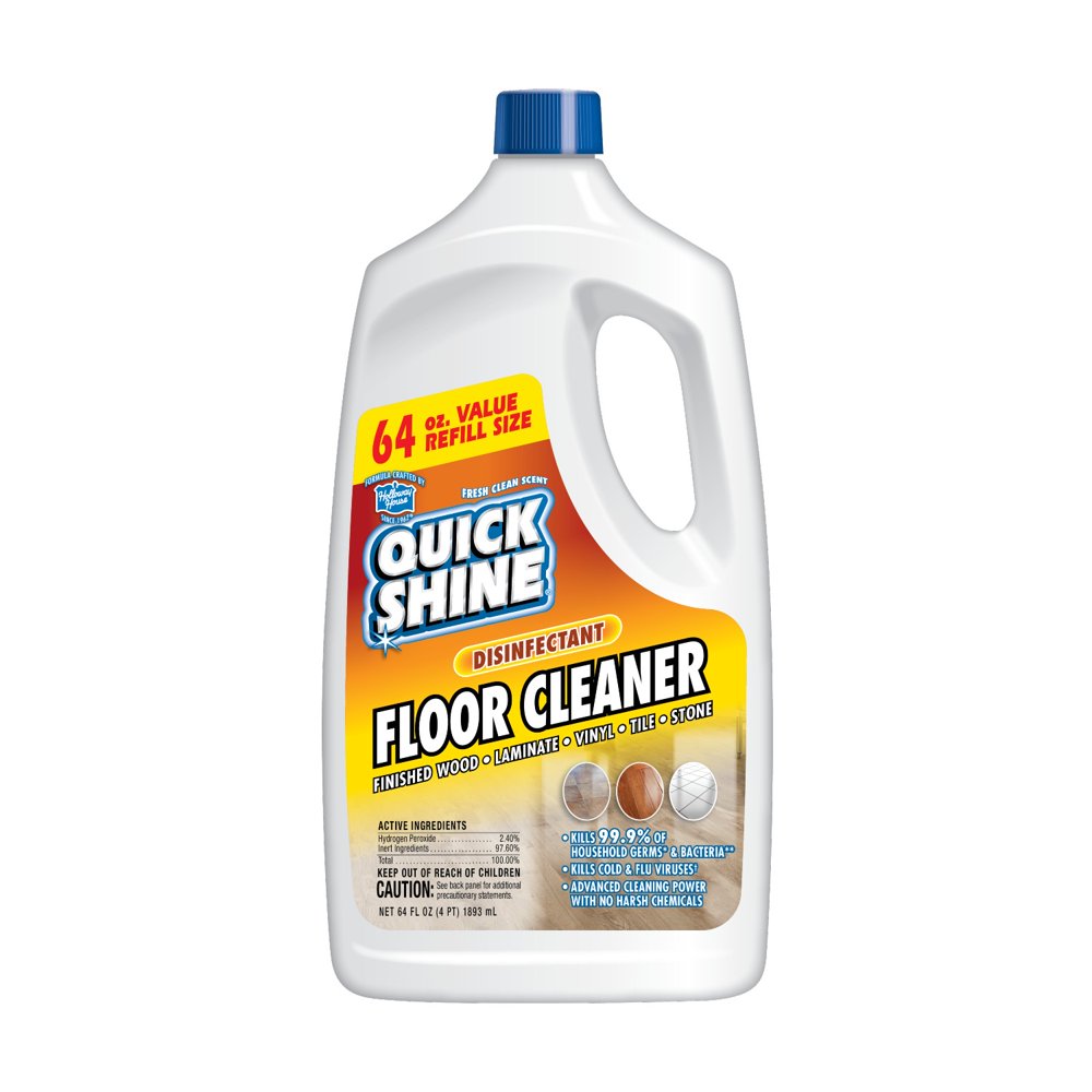 QUICK SHINE Disinfectant MultiPurpose Floor Cleaner, Fresh Clean Scent