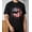 Black-5, variant on Mens Waving American Flag Printing T Shirt Tee