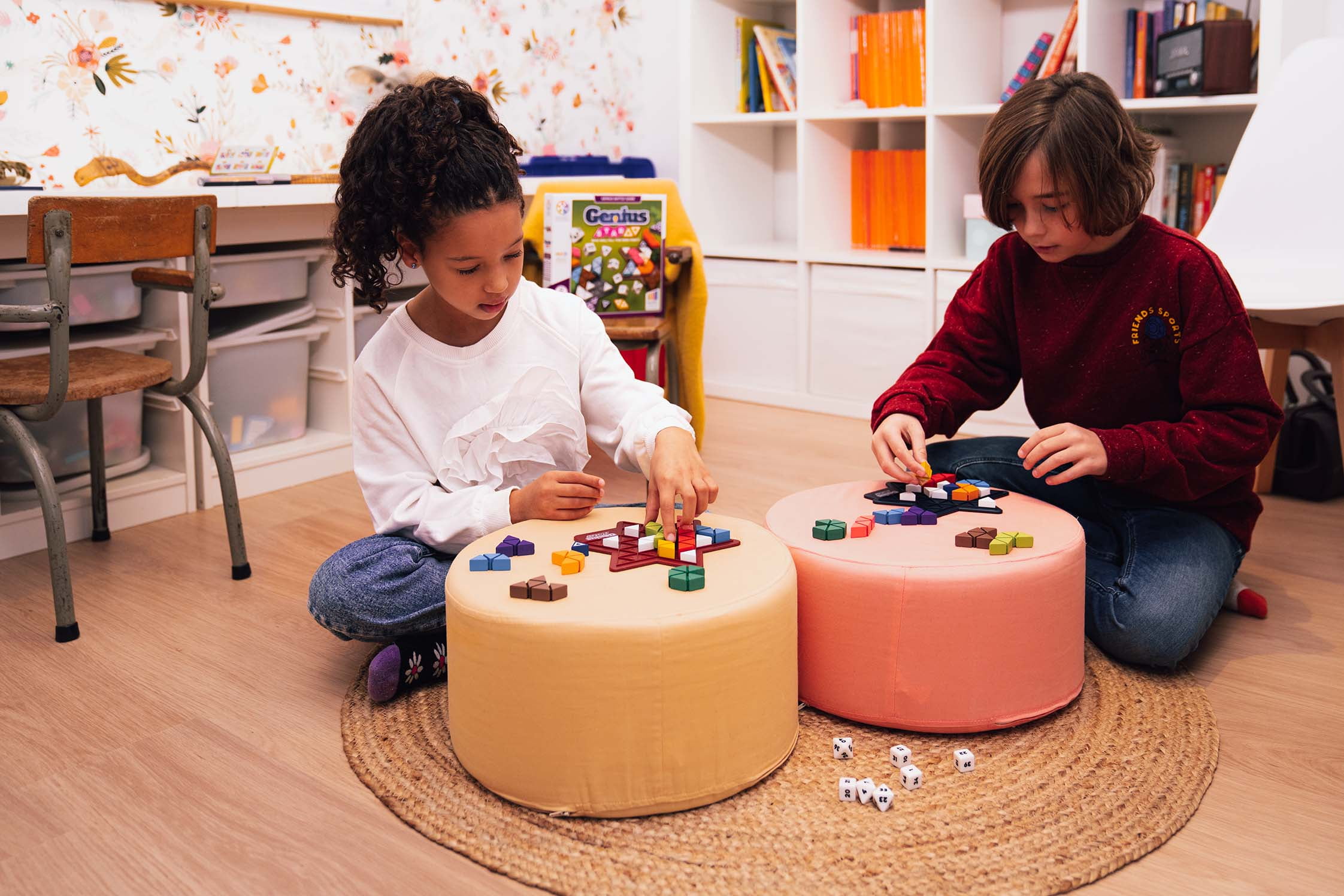 The Genius Star - A Toy of The Year Award-Winning Family Board Game for Two Players