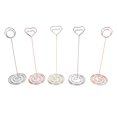 thumbnail image 4 of Table Card Holder, Space Saving Place Card Holder Wide Base Wide Application 22cm Height  for Bachelorette Party, 4 of 7