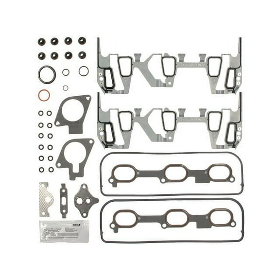 Intake Manifold Gasket Set - Compatible with 1997 - 2005 Chevy Venture 3.4L V6 1998 1999 2000 2001 2002 2003 2004