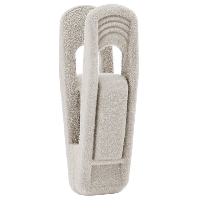 Accesorios de acabado para perchero de ropa de plástico antideslizante Ficarrico, pinzas especiales para secar la ropa