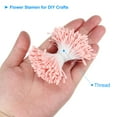 thumbnail image 3 of Uxcell 2mm Double Heads Flower Stamen Artificial Flower Stamen Pistil Matt Pearl Floral Stamen Pink 700 Pcs, 3 of 6