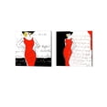 thumbnail image 1 of Fashion Design A by Rick Novak Canvas Art Set of 2 14 inch X 14 inch Each, 1 of 4