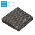 thumbnail image 2 of Unique Bargains Tissu de Remplacement pour Chaise Gravité, Kit de Réparation avec Cordes, Gris Rhombus, 2 of 8