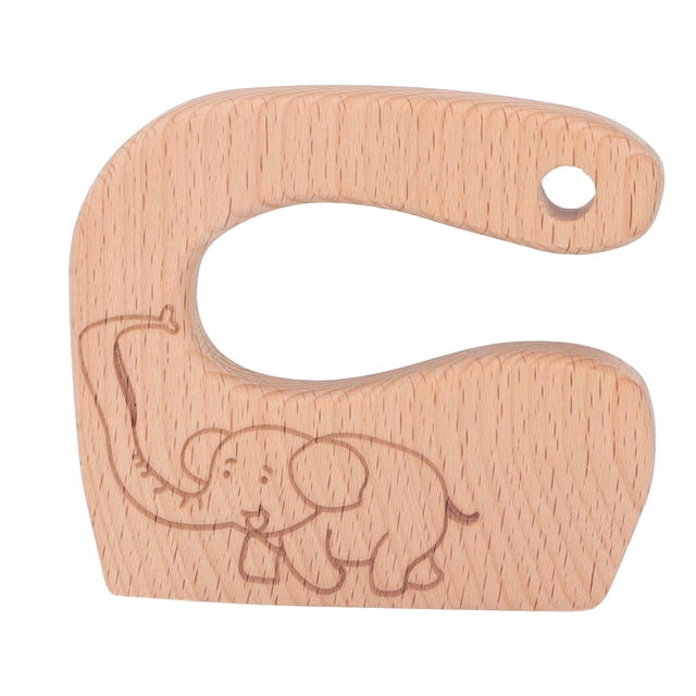 Kids Cooking Knife, Wooden Fruits Vegetables Bread Chopper Children Outdoor Kitchen Cutting Cooking Toy