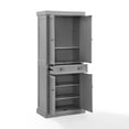 thumbnail image 5 of Kitchen Pantry Cabinet - Large Storage, Adjustable Shelves - Distressed Gray Finish, 5 of 7