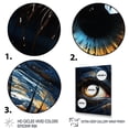 thumbnail image 3 of Designart "Interstellar Eye in the Galaxy II" Galaxies Floater Framed Canvas Art Print, 3 of 7