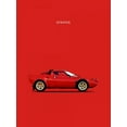 thumbnail image 2 of Rogan, Mark 12x14 White Modern Wood Framed Museum Art Print Titled - Lancia Stratos 1974, 2 of 4