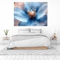 thumbnail image 3 of Mudket Framed Canvas Wall Art Ready to Hang, Soft Light Blue Flower Floral Wall Art, Botanical Wall Decor, Flower Prints Wall Art for Bedroom Living Room Bathroom Decor - 12"L x 8"W, 3 of 10