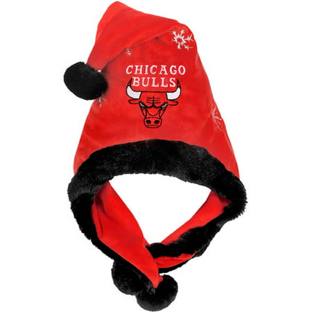 NBA Thematic Headwear Santa Hat, Chicago Bulls (Best Chicago Bulls Hats)