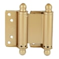 thumbnail image 1 of Juego 2 Bisagra Doble Acción Lock 11BR Latón Brillante, 1 of 2