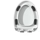 thumbnail image 1 of Asientos de Inodoro, Tapa del inodoro Reforzar y engrosar, cierre lento, Tapa WC Universal, 1 of 4