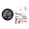 thumbnail image 1 of BECLOTH Nail Arts Crystal Rhinestones Nail Rhinestones Craft Rhinestones Flat And Pointed Round Rhinestones For Nail Makeup And Face Gems, 1 of 1