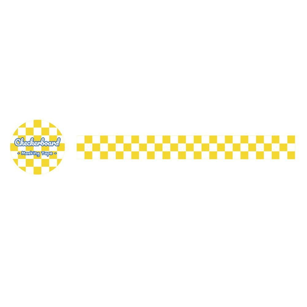 Checkerboard Series Washi Tape Diy Diary Decorative Scrapbook Stickers N3A8