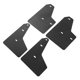thumbnail image 5 of 4 guardabarros protectores de plástico de mezcla de polietileno a prueba de rayos UV repuesto de guardabarros duradero para ST Mk3 2012 y posteriores ANGGREK Otros, 5 of 8