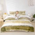 thumbnail image 2 of Homewish Vintage Yellow Gradient Duvet Cover Queen,Grunge Aesthetic Queen Bedding,Reversible,3 Pieces,1 Duvet Cover and 2 Pillowcases, 2 of 6