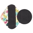 thumbnail image 4 of Menstrual Pad Reusable Washable Bamboo Charcoal Sanitary Pad Mama Cloth Pad, 4 of 10