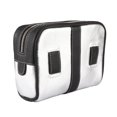 thumbnail image 2 of Leather Waist Belt Bag Travel Pouch Fanny Pack Silver 18BT25SL, 2 of 3