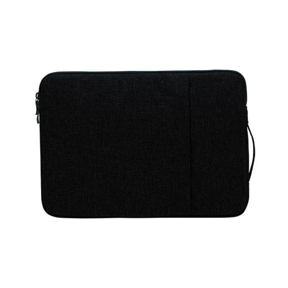 Radetop Laptop Sleeve for 11/13/14/15.6 Inch Compatible Macbook HP Dell Lenovo Protective Padded Zipper Carrying Computer Bag Case with Pocket-Black