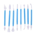 thumbnail image 2 of 8 unids/set 16 patrones Fondant pastel decoración azúcar artesanía modelado (azul), 2 of 7