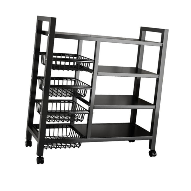 Estante de almacenamiento con ruedas perfecl para cocina metal 115cm x 135cm