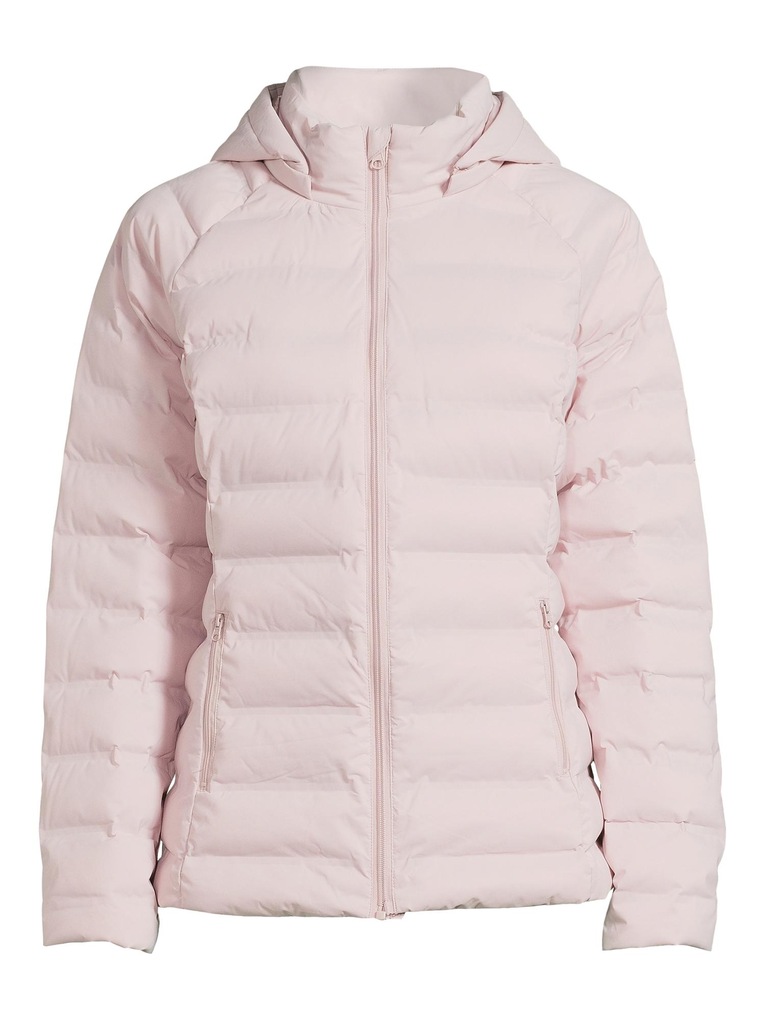 Time and Tru Women's and Plus Packable Stretch Zip Up Puffer Jacket - image 4 of 5