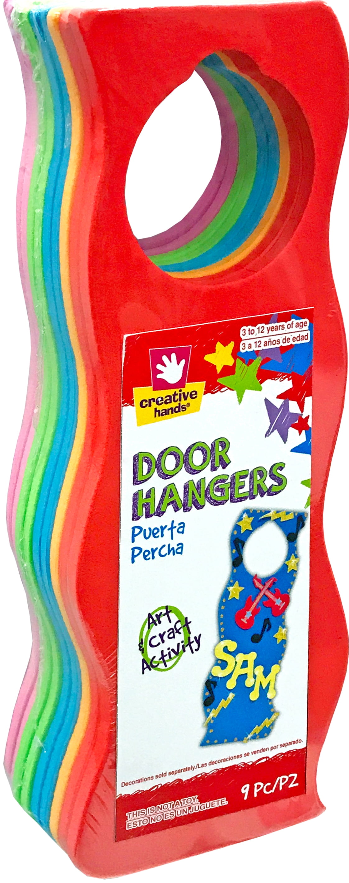 Foam Door Hanger 9 Pkg Primary Wave Walmart Canada