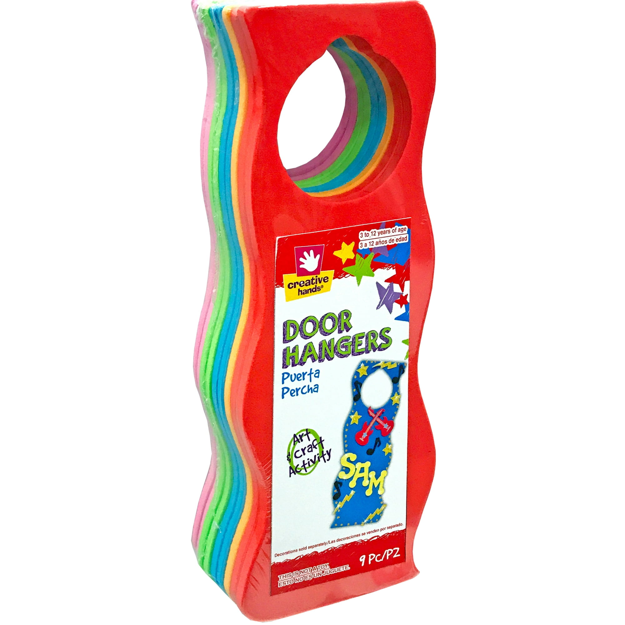 Foam Door Hanger 9 Pkg Primary Wave Walmart Canada