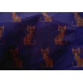 thumbnail image 4 of oneOone Cotton Silk Fabric Cat Ikat Printed Craft Fabric BTY 42 Inch Wide, 4 of 4
