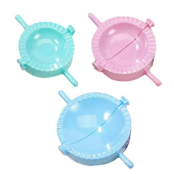 3-Piece Dough Press Set: Perfect for Dumpling, Calzone, Ravioli, Empanada, Turnover & Pierogi