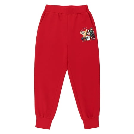 

Demon Slayer Sweatpants Kids Boys Girls Nezuko Tanjiro Anime Prints Graphics Casual Tracksuit Bottom