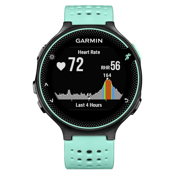 Garmin Forerunner 235 Sport Watch with Wrist-Based Heart Rate Monitor - Frost Blue (010-03717-48) with 7-Piece Fitness Kit -