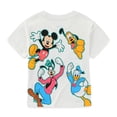 thumbnail image 3 of Disney Mickey Mouse Donald Duck Goofy Pluto Short Sleeve T-Shirt and Mesh Short Set (Boys), 2 Piece Set, Sizes 2T-7, 3 of 7