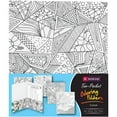 thumbnail image 2 of Smead Coloring 2 Pocket Folder, Whimsical Designs, Letter 4/PK (87911), 2 of 7