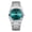 All silver-green, variant on New men's watch, dual calendar, ultra-thin butterfly clasp, steel band quartz watch, men's wristwatch, business fashion trendy men's watch