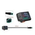 thumbnail image 2 of DZ41 E-Bike LCD Display Color LCD Dashboard for Bafang Center Motor, 2 of 5
