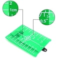 thumbnail image 5 of Objetivo láser verde, objetivo láser magnético con reflectores, para uso con láser verde de líneas cruzadas, para mejorar la visibilidad del láser verde Ormromra WLJ-2198, 5 of 5