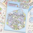 thumbnail image 3 of 20Pcs/Pack Cute Cartoon Capybara Stickers for Kids Girls Teens, Capybara Miniature Scenes Stickers, 3 of 5