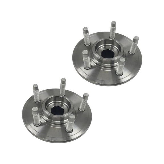 Rear Wheel Hub Assembly Set - Compatible with 2007 - 2010 Ford Explorer Sport Trac 2008 2009