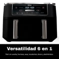 thumbnail image 2 of Freidora de aire Ninja Foodi 10 QT 6 en 1 con 2 canastas XL Reacondicionado, 2 of 8