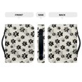 thumbnail image 4 of HELLHERO Paw Print Bible Cover Bookmark Belt for Casual Outdoor Christian Prayer, PU Leather Protective Church Bible Bag, 4 of 12