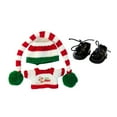 thumbnail image 1 of Ropa para Muñecas Conjunto de 3 Piezas CUTICAT Camiseta Sombrero Zapatos Negros, 1 of 8